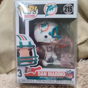 Dan Marino Funko Pop 215 Miami Dolphins - Box Has Minor Damage
